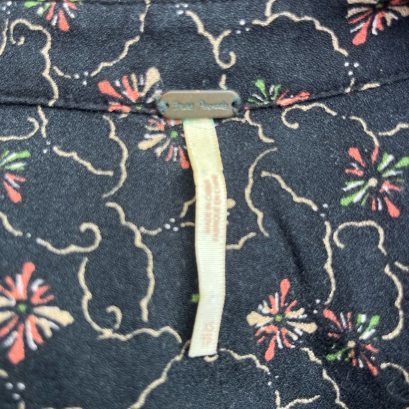 Free People Debby Dot Black Shorts Romper Size XS - Picture 10 of 10